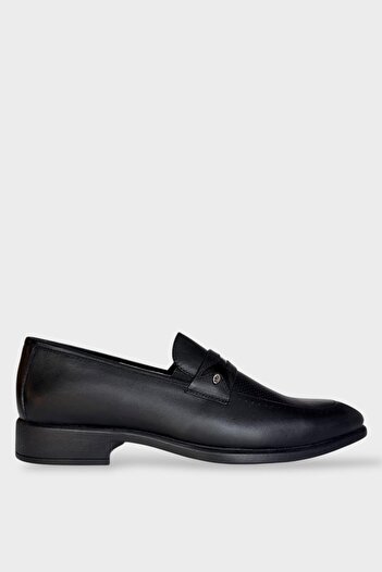 Liger Men's Genuine Leather Shoes Black