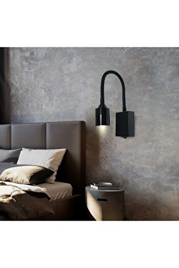 best power B514 Spiral LED Wall Light, 3-Level Dimmable – Luxury Black