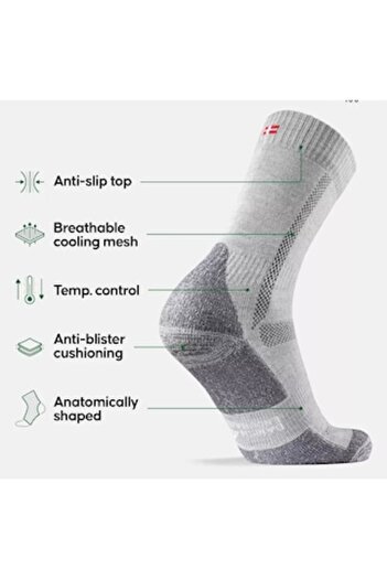 OEM - Wool hiking socks for men, various colors, size 43-47