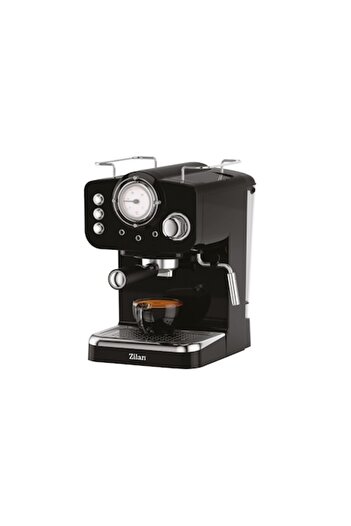Zilan ZLN2991 Manual Espresso Machine Black, 15 Bar, 1.25 L, 1100W, Retro Design