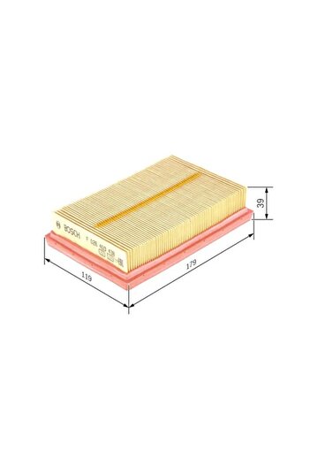 Bosch F026400438 Air Filter 1612496780 1616368880 178010m030 Compatible