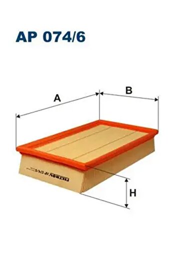 Filtron Ap0746 Air Filter 1232494 1486702 3M519601Ba