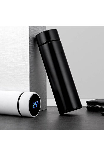CUSTOM Termo Smart LED Temperature Display Stainless Steel Vacuum Flask