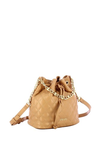 Liu Jo Women's crossbody bag, Basket Bag AA5128, Camel Brown