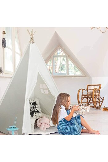 Generic Kids Teepee Tent by K&H - Indoor/Outdoor Playhouse for Boys & Girls (Blue)