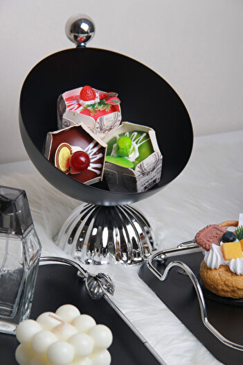 Generic Cake, sweets and fruits stand