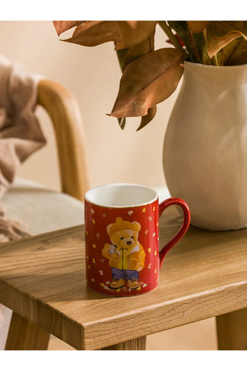 LC Waikiki Lcw Home Mixed Bear Teddy Printed Porcelain Mug 320 ml
