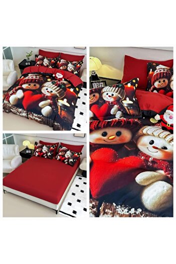 JOJO Premium fine cotton bed linen WITH ELASTIC – 5D range – 6 pieces 5DJE12