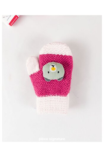 PIECE SIGNATURE 100% Acrylic Baby Gloves with Accessories (1-3 Years Old)