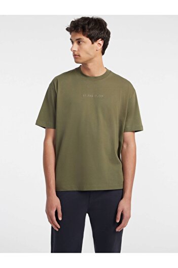 Guess Embroidered Logo T-Shirt