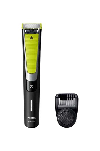 Philips OneBlade Pro Professional Shaver Single Blade QP6505/23 Black/Green/Silver
