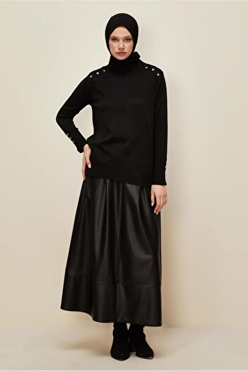 Alvina Button-Detail Knitwear Sweater 45879