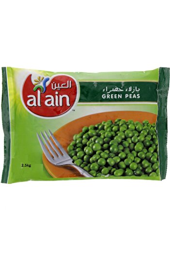 Al Ain Frozen Green Peas 4 x 2.5kg case
