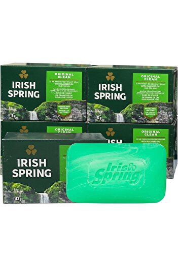 Irish Spring Deodorant Soap Original 113G (Pack Of 5)