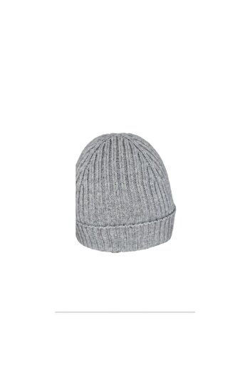 OEM Seamless kids' hat, anthracite, merino wool