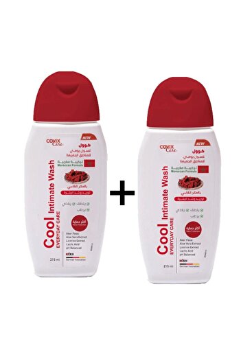 COVIX CARE Cofix Care Cool Daily Intimate Wash with Fassi Oud - 2 x 215 ml