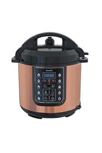 SAACHİ 14-in-1 Multi-Function Pressure Cooker 6 L 1000 W NL-PC-5302-CP Brown