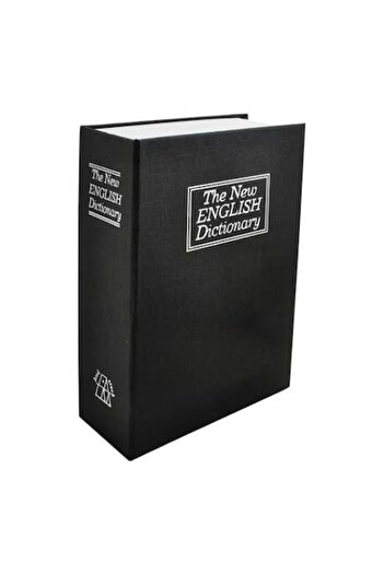 BLA BLA FOAM Book-shaped safe 'English Dictionary', BLA BLA FOAM®, 18 x 11 x 5.5 cm, with key