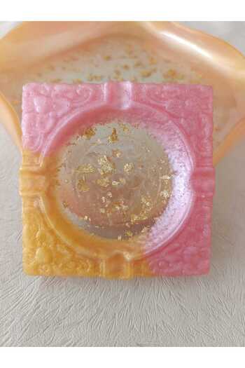 karelim home Ashtray Glass Appearance Epoxy Ashtray