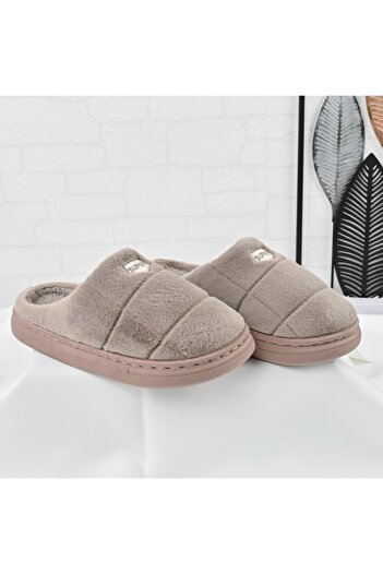 Tmall Men's slippers, with fur, PB2024, Brown