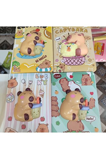 senacacollection Capybara (Kapibara) Squishy Notebook 1 Piece