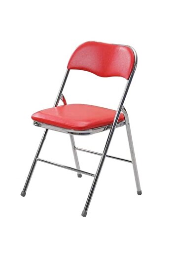 Generic Folding Chair with Padded Seat - Multi-functional Portable Chair for Home, Dining, Office & Outdoor