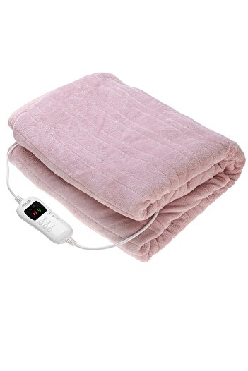 adler AD7443 soft electric blanket, 160x180cm, fleece, 7 levels+HIGH/LOW, timer