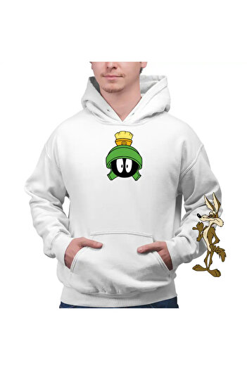 OEM Men's Hoodie Alien Marvin the Martian Looney Tunes