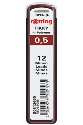 Rotring Leads 0.5 mm 2B