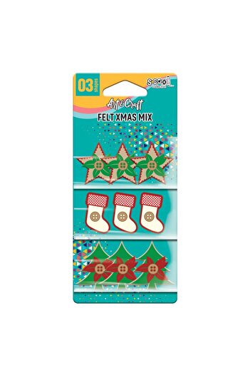S COOL Craft accessories, Christmas felt models - S-COOL