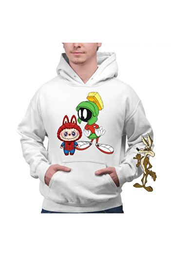 OEM Men's Hoodie Labubu Spiderman Alien Marvin Looney