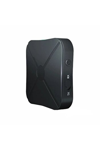 verk group Bluetooth 4.2 Adapter Transmitter & Receiver 2-in-1, Stereo Audio, Wireless, for TV/PC/Laptop/Car, B