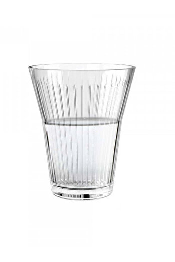 OCEAN By Styli 6-Piece Space Stripe Hi Ball Glass Set, 300ml