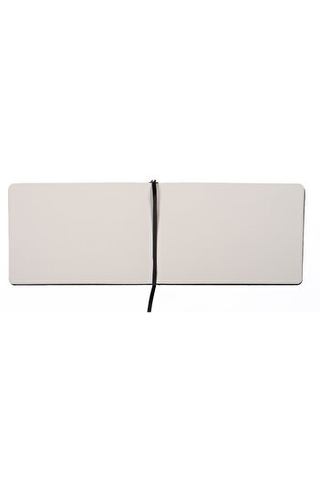 BBACK Art Collection Sketchbook 140 Gr. Unlined Ivory Paper 21X14Cm 80 Sheets. Black Hardcover Notebook