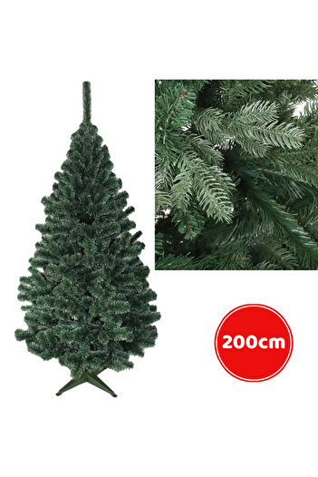 BaoBao Artificial Christmas tree 210 cm with 380 branches and plastic stand