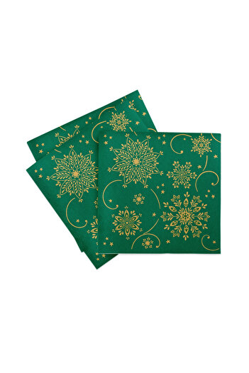Mank Linclass festive table napkins - Crystal 40 x 40 cm / 50 pcs