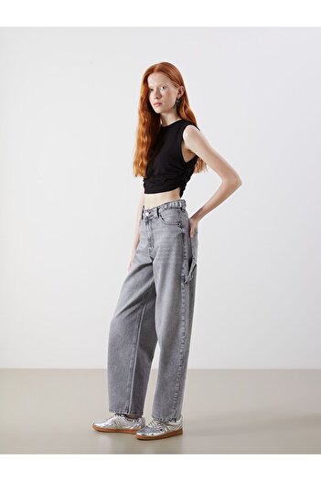 LC Waikiki XSIDE Baggy Fit Kadın Jean Pantolon