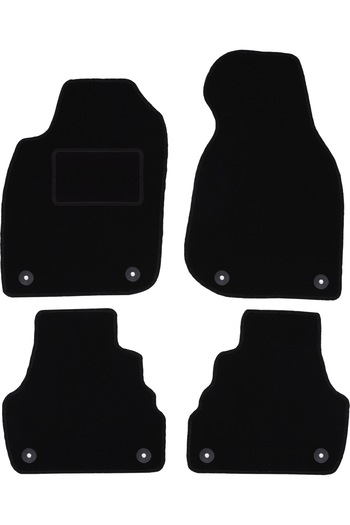 Other Black velour floor mats for: Audi A6 C5 avant, station wagon, sedan, quattro, allroad (1997-2005)