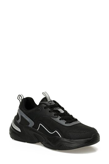 Kinetix ALINDA PU W 5PR Μαύρο Γυναικείο Sneaker 000000000102024661 Μαύρο-102024661