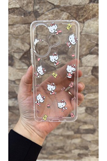 Vip Case Redmi 13 - Transparent Shock-Absorbing Camera Protected Clear Case