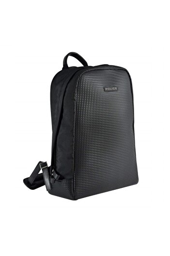 Police Pyramid Multi-functional waterproof backpack, 14 inch, 27 x 12 x 39 cm, nylon, black