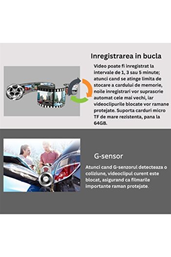 OEM Dual Dash Camera 4K UHD Front + 1080P Rear, GPS, Wi‑Fi, Night Vision (A12)