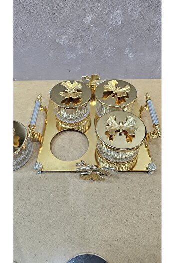 Keopsantique home 4-Piece Snack Plate