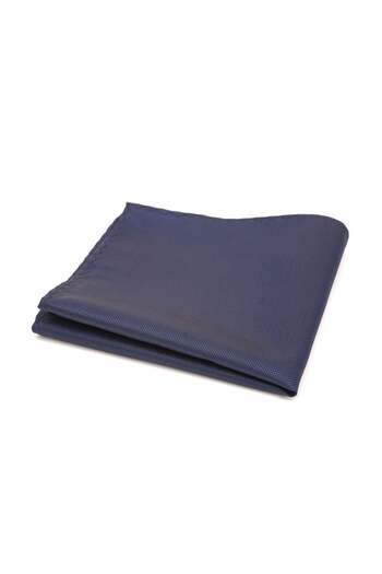 6AM Ceremony Indigo blue pocket square – 100% silk