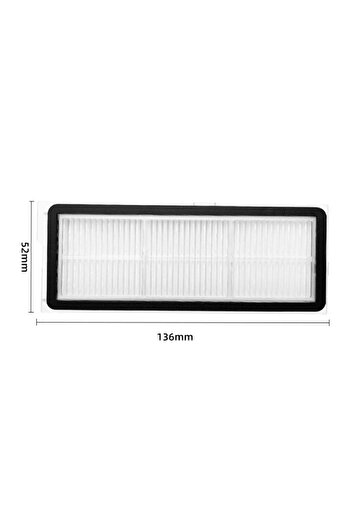 ROPALDE Roborock Qrevo L Robot Vacuum Cleaner Compatible 1 Pcs Main Brush - 2 Pcs Hepa Filter