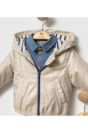 Cassiope Baby Raincoat Coat Shirt Triple Set