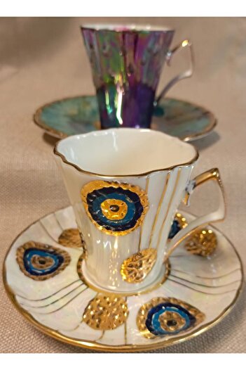 BY.RAYKA PORSELEN El Dekor Second Quality Cups (No Refund)