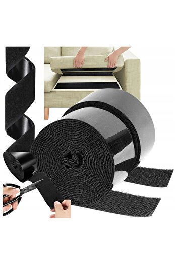 Other SELF-ADHESIVE VELCRO TAPE ROLL WITH ADHESIVE STRONG 50MM STRONG VELCRO FOR CUTTING