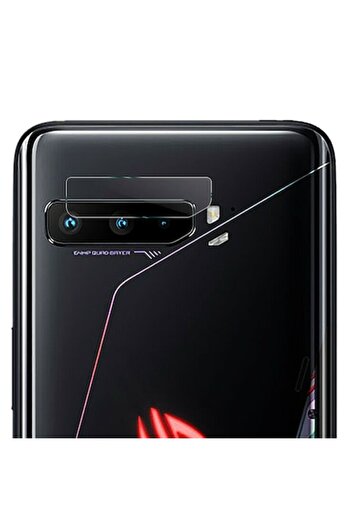 Bibilel Camera Protector for Asus ROG Phone 5, Mocolo Full Clear Camera Glass - Clear