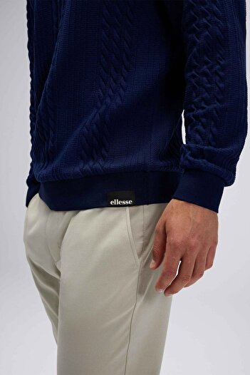 Ellesse Men's Navy Blue Sweatshirt Em623-Nv